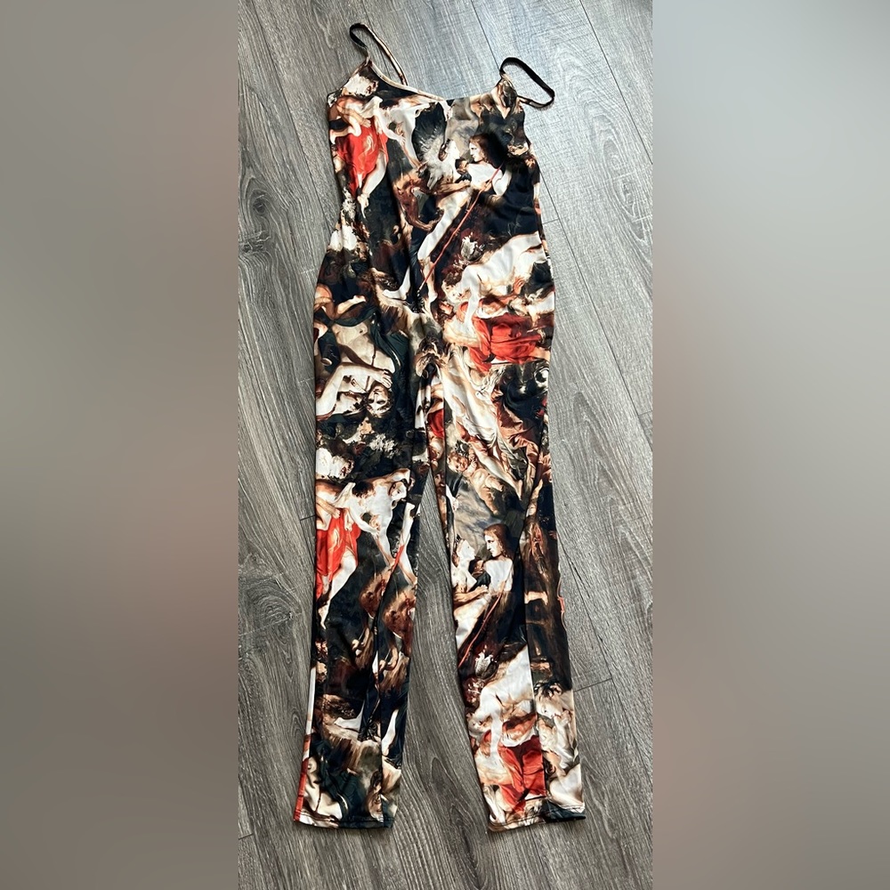 Baroque design jumpsuit!